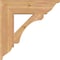 Ekena Millwork Legacy Traditional Smooth Bracket, Western Red Cedar, 5 1/2"W x 24"D x 24"H BKT06X24X24LEC01SWR - alternate 2